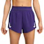 Nike AeroSwift Dri-FIT ADV Mid-Rise 3 Inch Brief-Lined Shorts Dames Paars