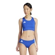 adidas Adizero Essentials Crop Top Dames Blauw