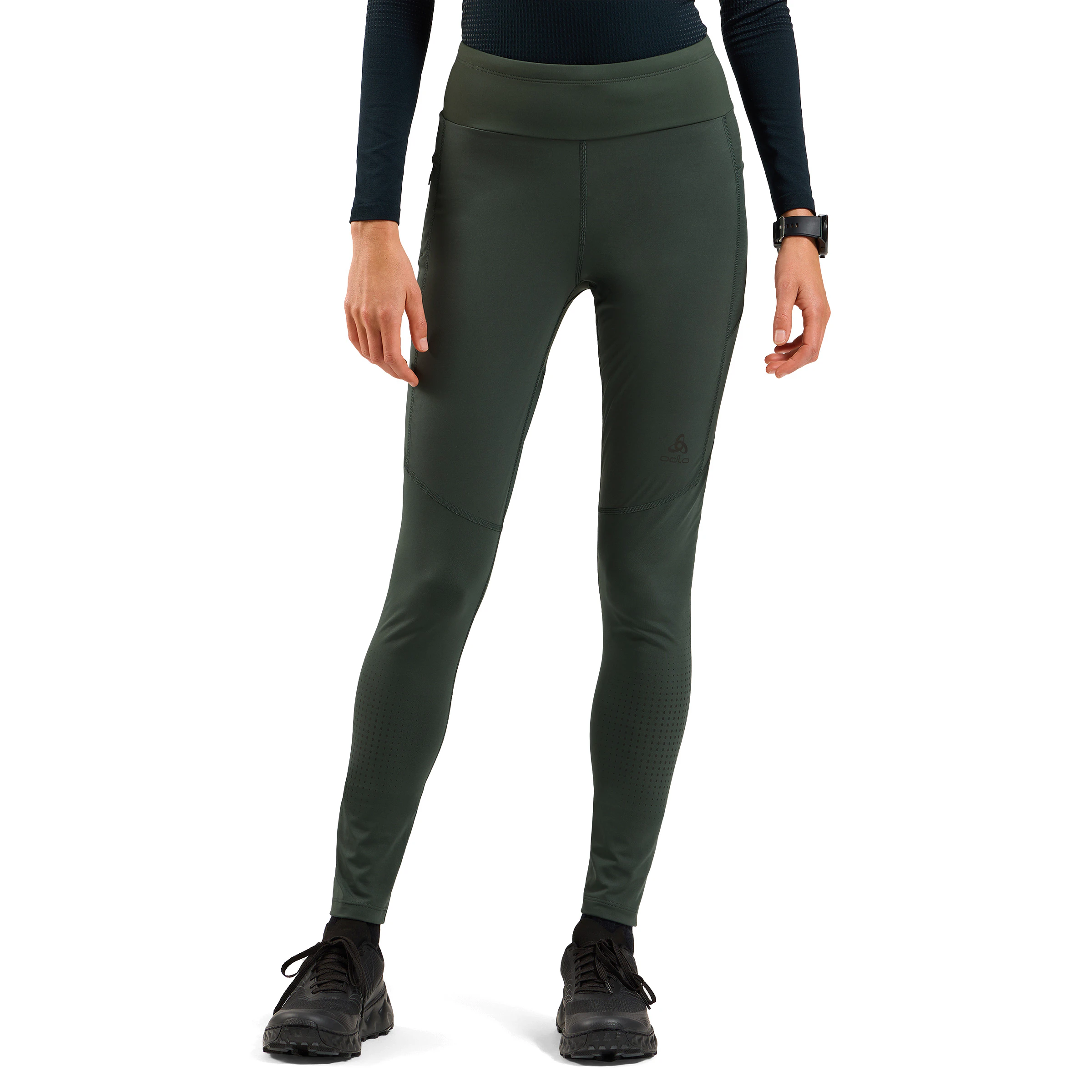 Odlo Zeroweight Warm Reflective Tights Dames