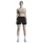 On 3 Inch Performance 2/1 Shorts Dames Zwart
