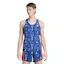 adidas Adizero Labrum Singlet Heren Blauw