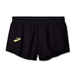 Brooks Pro Kit Split Shorts Heren Zwart