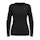 Odlo Merino 200 Baselayer Crew Neck Dames Zwart