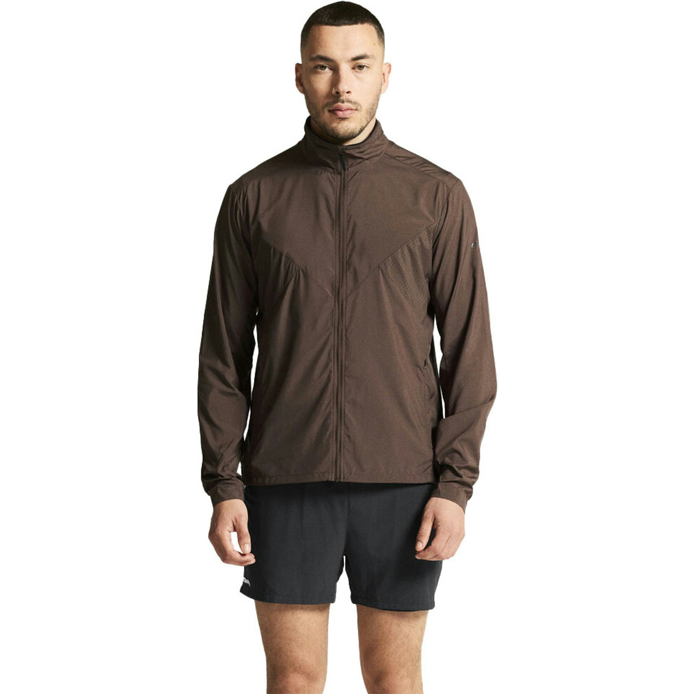 Craft Hardloopjassen bruin