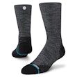 Stance Run Light Crew Socks Unisex Zwart