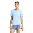 adidas Own The Run 3-Stripes T-shirt Dames Blauw