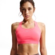 Nike Swift Dri-FIT High-Support Sports Bra Dames Roze