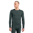 Odlo Merino 200 Baselayer Crew Neck Shirt Heren Groen