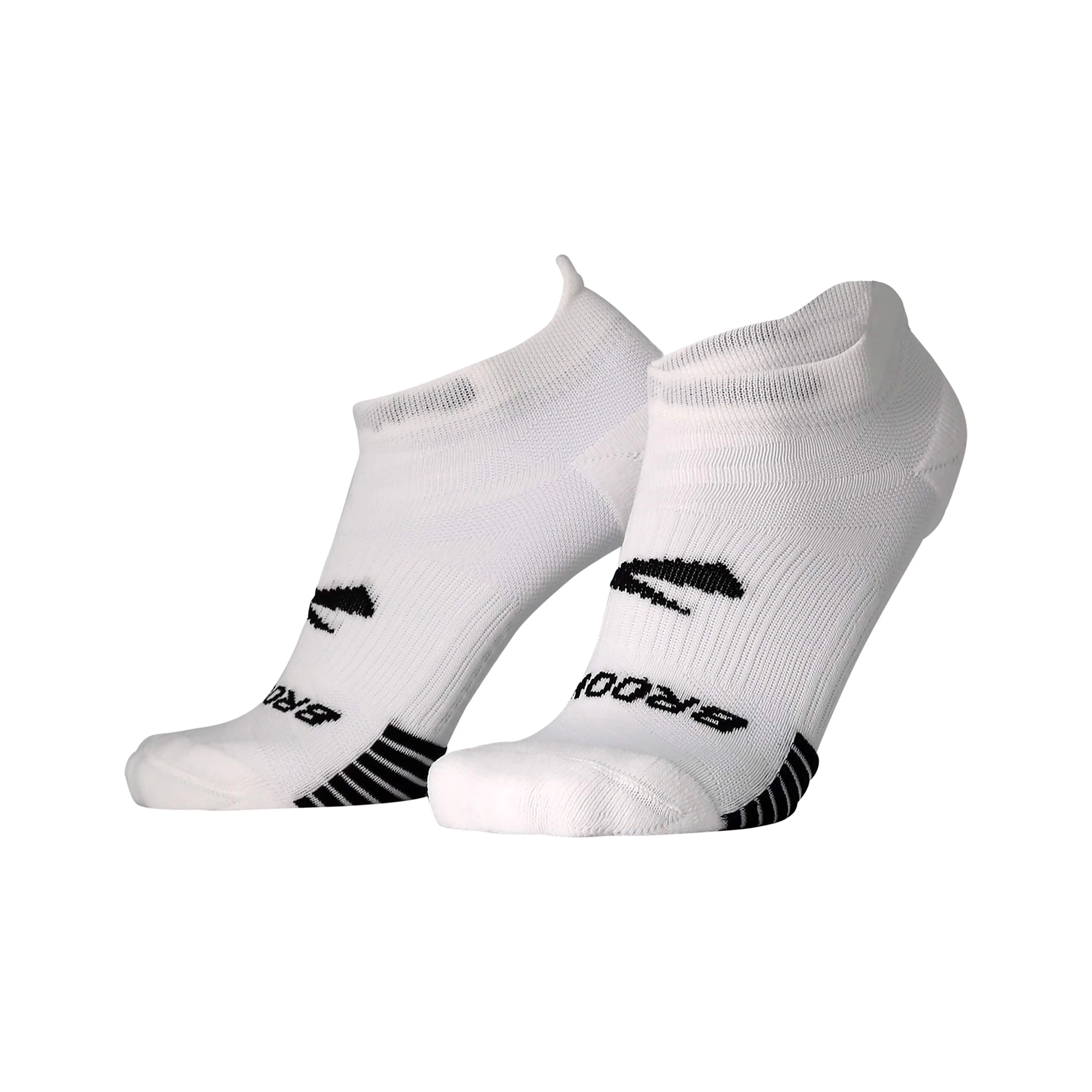 Brooks Ghost Lite No Show Socks 2-Pack Unisex hardloopkleding