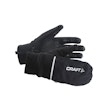 Craft Hybrid Weather Gloves Zwart