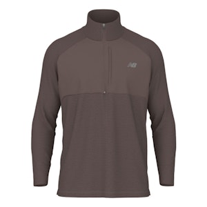 New Balance Athletics Heat Grid Half Zip Shirt Heren New Balance Athletics Heat Grid Half Zip Shirt Heren