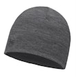 Buff Lightweight Merino Wool Hat Solid Grey Grijs