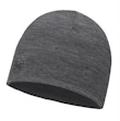 Buff Lightweight Merino Wool Muts Solid Grey Grijs