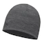 Buff Lightweight Merino Wool Muts Solid Grey Grijs
