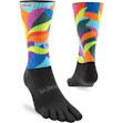 Injinji Spectrum Trail Midweight Crew Socks Unisex Multi