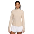 Nike Trail Dri-FIT Half Zip Mid Layer Dames Creme