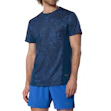 Mizuno Active DryAeroFlow Graphic T-shirt Heren Blauw
