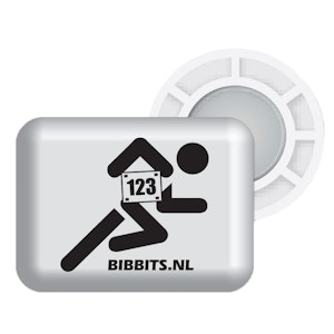 BibBits Startnummer Magneetjes Loper BibBits Startnummer Magneetjes Loper