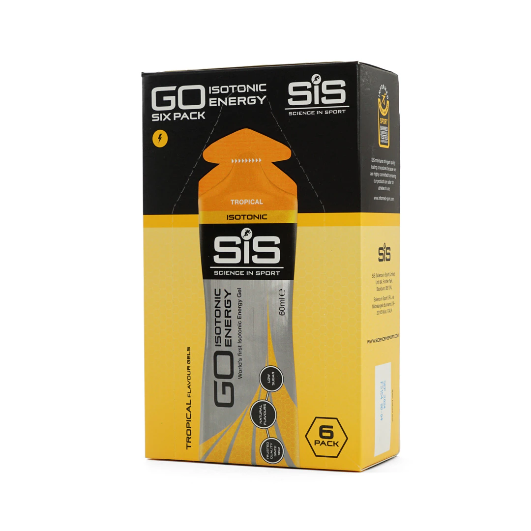 SIS 6-pack Go Isotonic Energy Gel Tropical 60ml