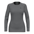 Odlo Active X-Warm Eco Baselayer Crew Neck Shirt Dames Grijs