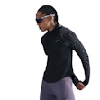 Nike Tempo Flash Dri-FIT Half Zip Shirt Dames Zwart