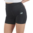 New Balance Sport Fitted 5 Inch Short Dames Zwart