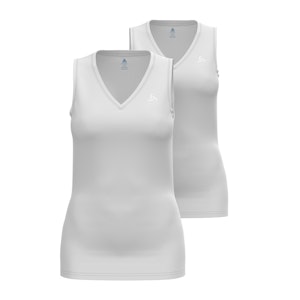 Odlo Active Everyday Eco Baselayer Singlet V-Neck 2-Pack Dames Odlo Active Everyday Eco Baselayer Singlet V-Neck 2-Pack Dames
