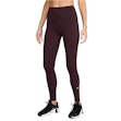 Nike One Dri-FIT High-Rise Tights Dames Rood