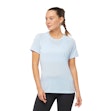 Salomon Cross Run T-shirt Dames Blauw