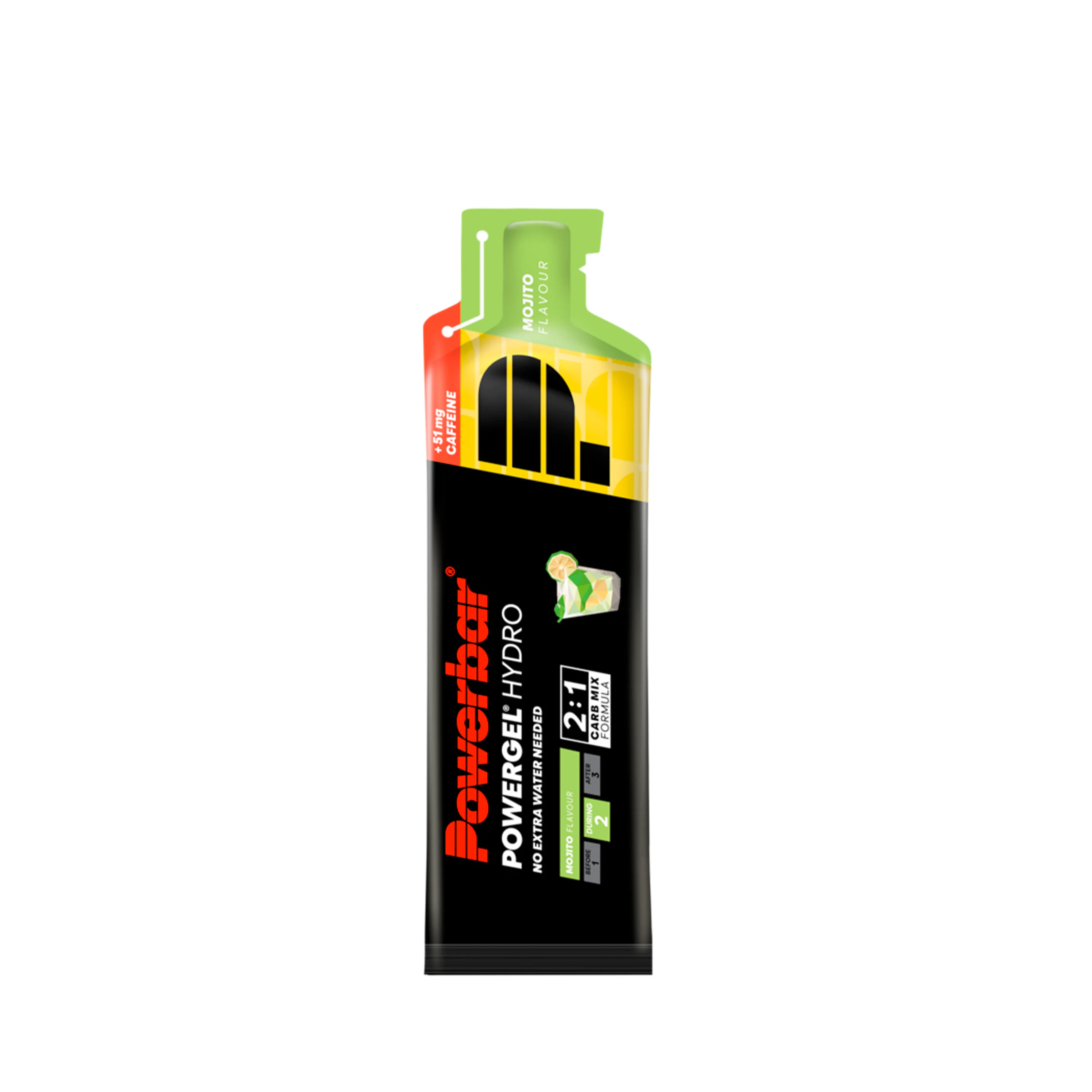 Powerbar Hydrogel Mojito 67ml hardloopschoen