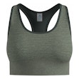 Odlo Seamless Medium Padded Sports Bra Dames Groen