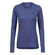 Odlo Merino 200 Baselayer Crew Neck Shirt Dames Paars