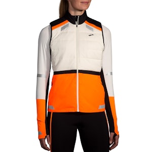 Brooks Run Visible Insulated Vest 2.0 Dames Brooks Run Visible Insulated Vest 2.0 Dames