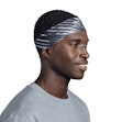 Buff CoolNet UV+ Slim Headband Jaru Graphite Unisex Zwart