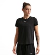 Nike One Classic Dri-FIT T-shirt Dames Zwart