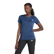 New Balance Sport T-shirt Dames Blauw