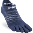 Injinji Run Lightweight No-Show/Coolmax Socks Dames Blauw
