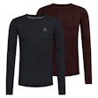 Odlo Active Warm Eco Baselayer Shirt 2-Pack Heren Multi