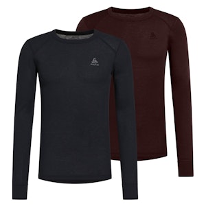 Odlo Active Warm Eco Baselayer Shirt 2-Pack Heren Odlo Active Warm Eco Baselayer Shirt 2-Pack Heren