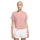 Nike Dri-FIT Swoosh T-shirt Dames Roze