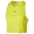 Mizuno Tech Light Crop Top Dames Fluorgeel