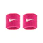 Nike Swoosh Classic Wristbands 2-Pack Unisex Roze