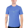 Mizuno Core Runbird T-shirt Heren Blauw