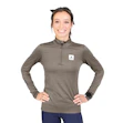 SAYSKY Pace Half Zip Shirt Dames Grijs