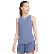 Nike Dri-FIT One Luxe Singlet Dames Blauw