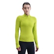Nike Swift Therma-FIT ADV reflective Half Zip Shirt Dames Limegroen