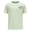 Odlo Essential Print Crew Neck T-shirt Heren Groen