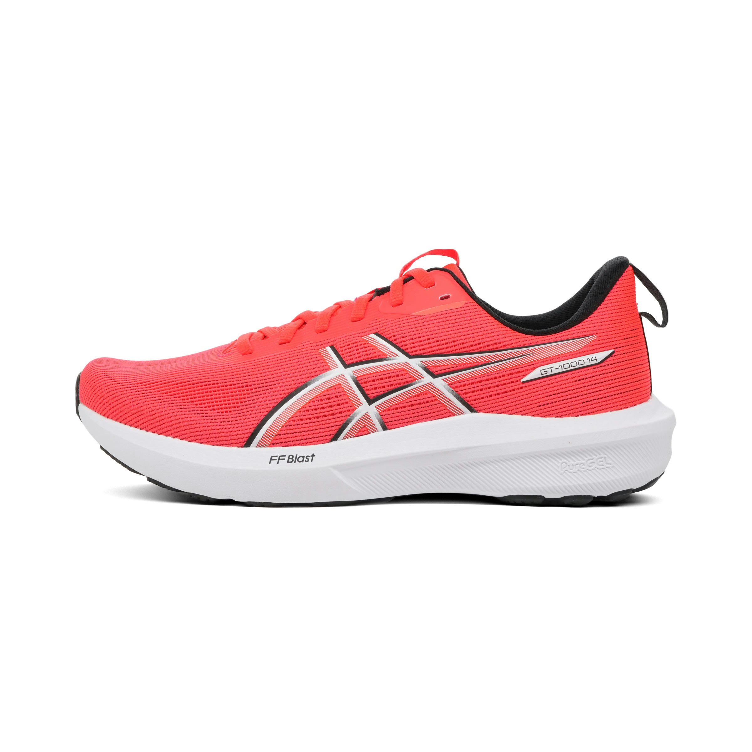Asics GT 1000 hardloopschoenen fluororanje en oranje