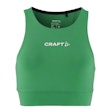 Craft Rush 2.0 Crop Top Dames Groen