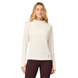 Brooks Momentum Thermal Hoodie Dames Creme